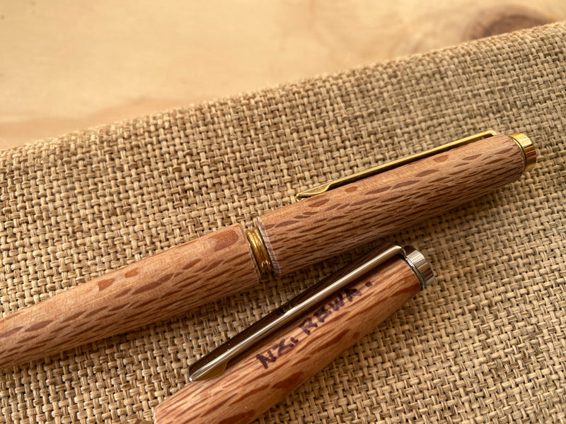 Hand turned Wooden pens