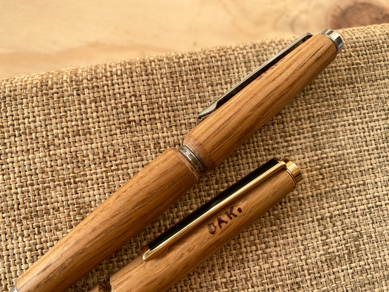 Hand turned Wooden pens