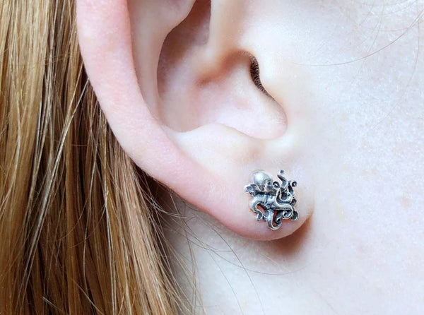NVK Octopus Stud Earrings