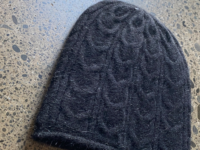 Antler NZ Black Cable Beanie