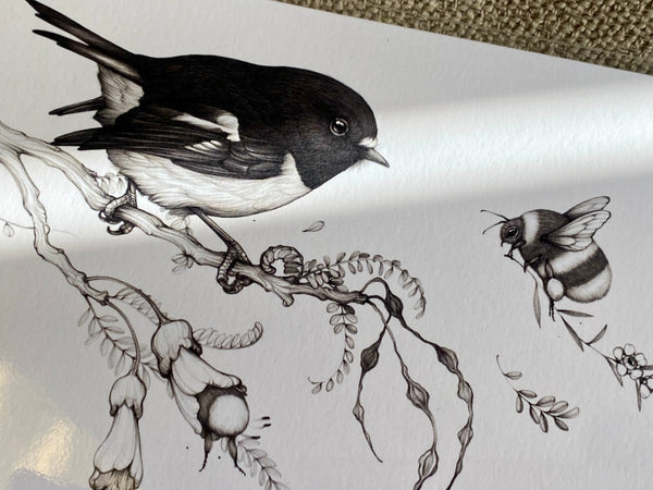 Card - ‘Our Forest Pandas’ Tomtit