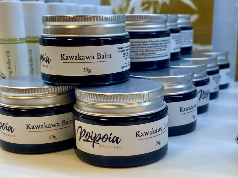 Poipoia Ōtautahi Kawakawa Balms