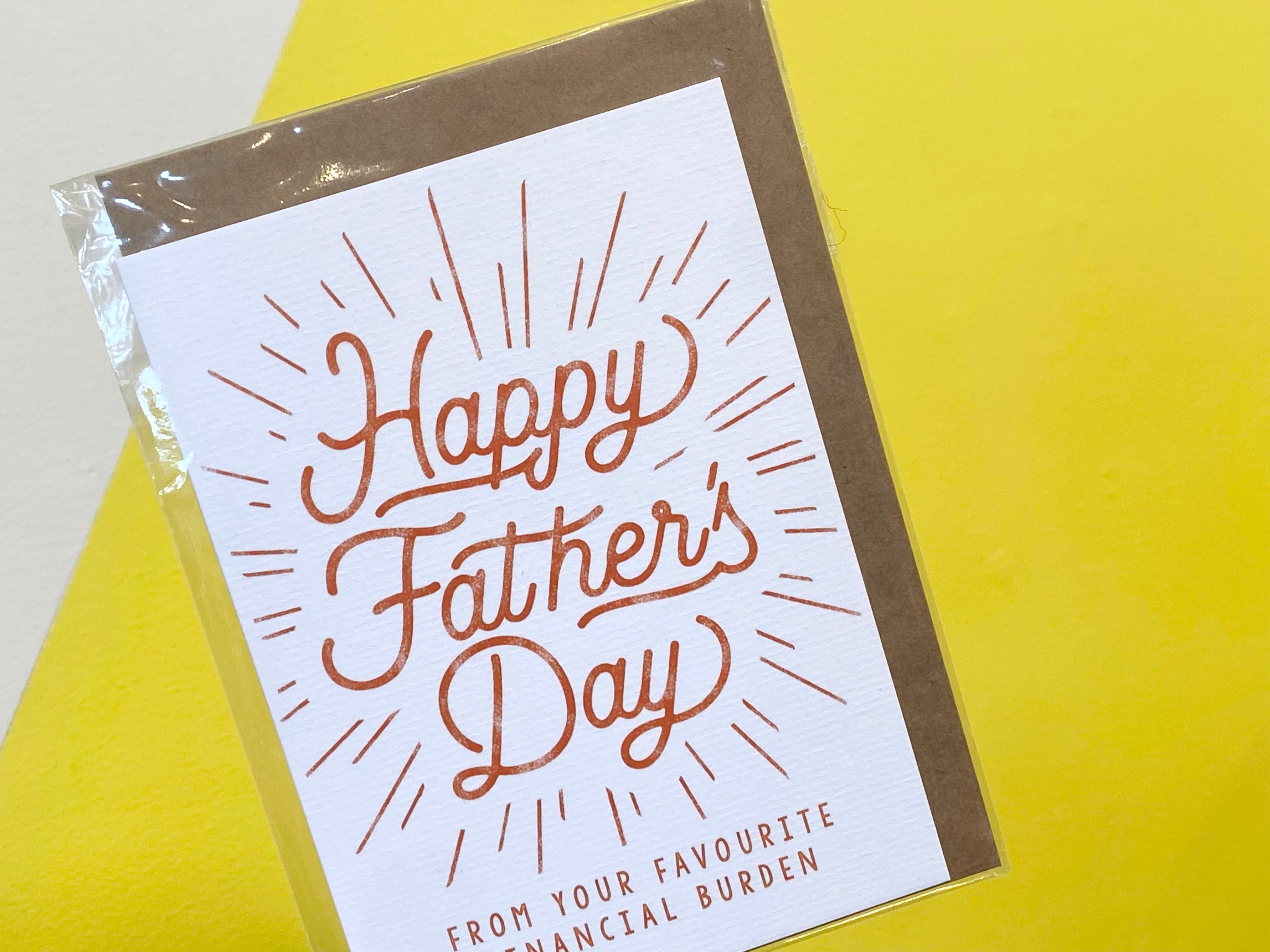 Card - Fave Financial Burden – HAPA