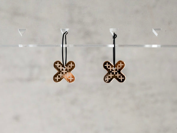 Nichola Te Kiri earrings - Matariki