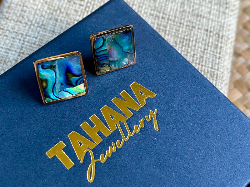 Paua Tapawha Earrings