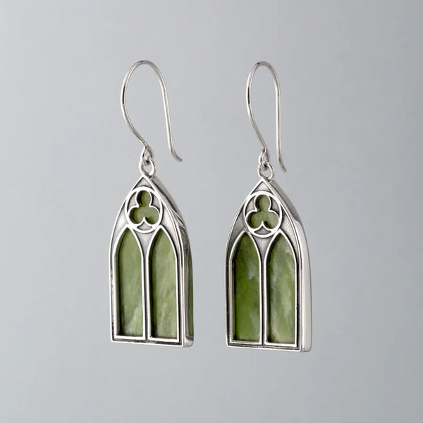 NVK Gothic Charm Pounamu Earrings