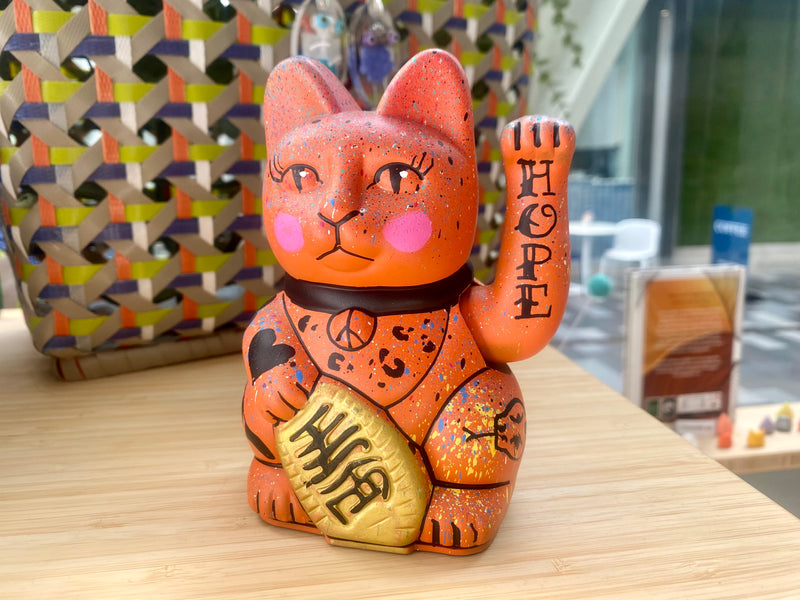 Pinky Tings Lucky Cat