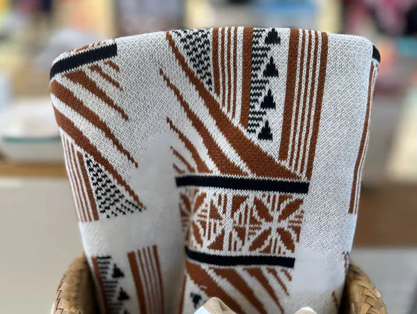 Pasifika Knit blanket