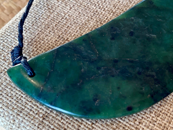 NZ Pounamu Large Breastplate pendant