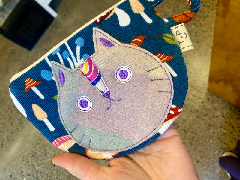 Fabric Cat Purse