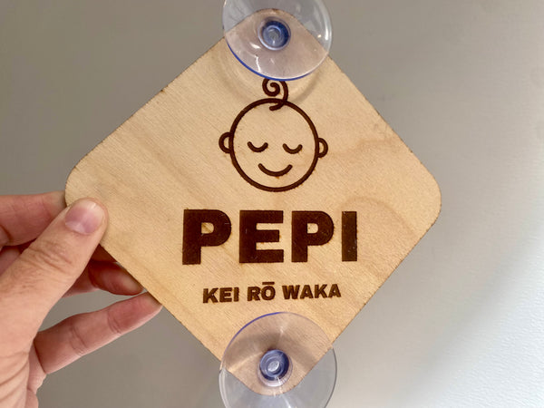 Pepi Kei Rō Waka Sign
