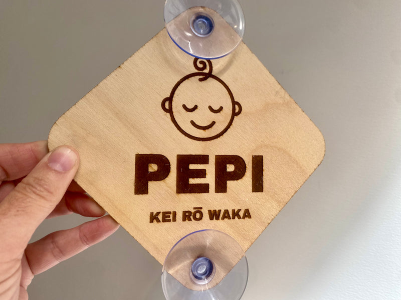 Pepi Kei Rō Waka Sign