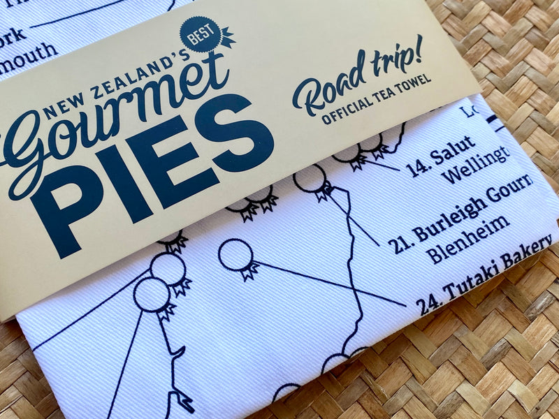 NZ's Best Gourmet Pies Teatowel