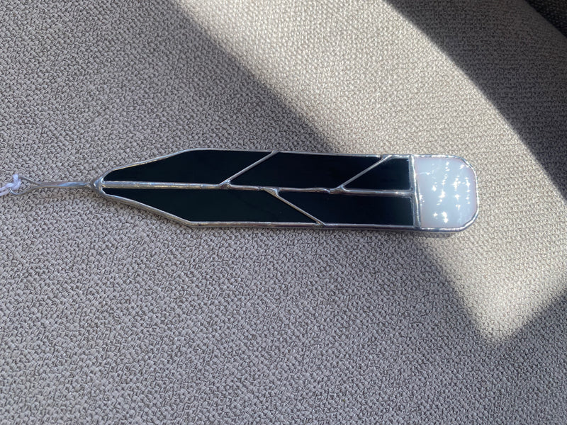 Magpie Castle Glass Huia Feather