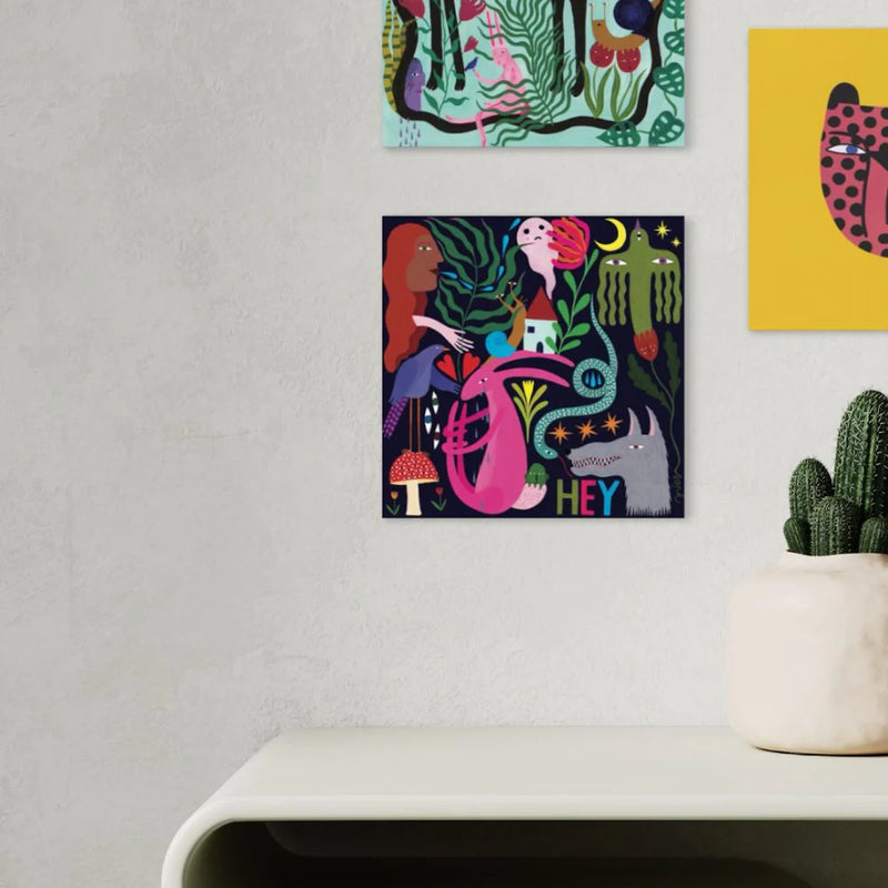 Studio Soph Ceramic Tile - HEY!