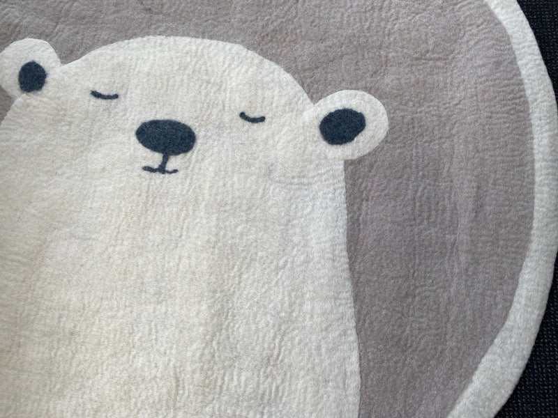 Felted Bear Rug