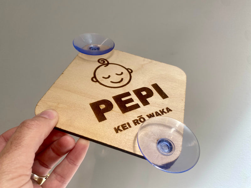 Pepi Kei Rō Waka Sign