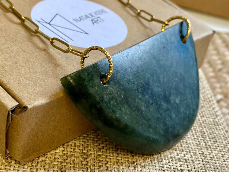 Natalie Kere Walker Pounamu Pendant - Breastplate