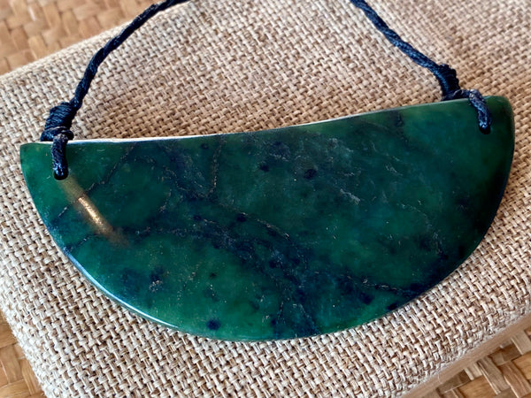 NZ Pounamu Large Breastplate pendant