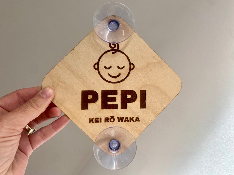 Pepi Kei Rō Waka Sign