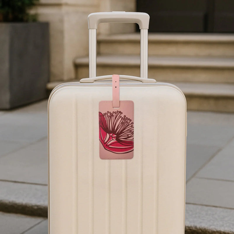 Pōhutukawa Luggage Tags