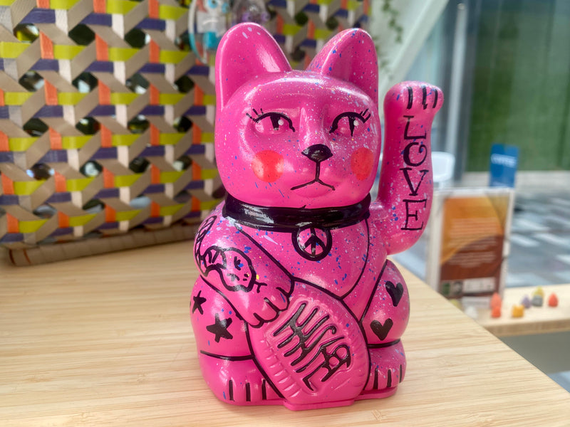 Pinky Tings Lucky Cat
