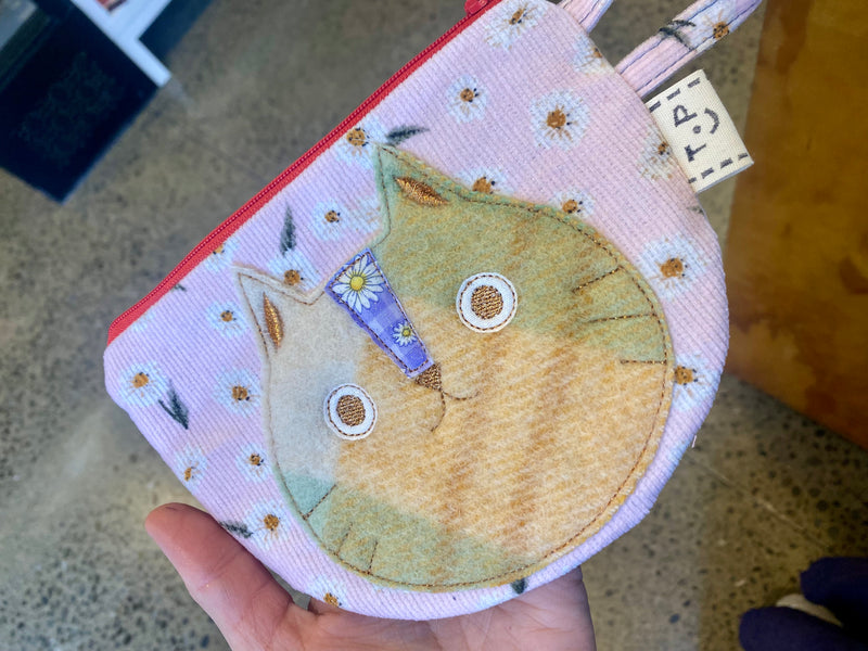 Fabric Cat Purse