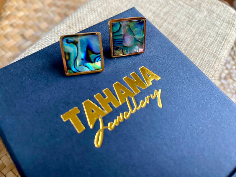 Paua Tapawha Earrings