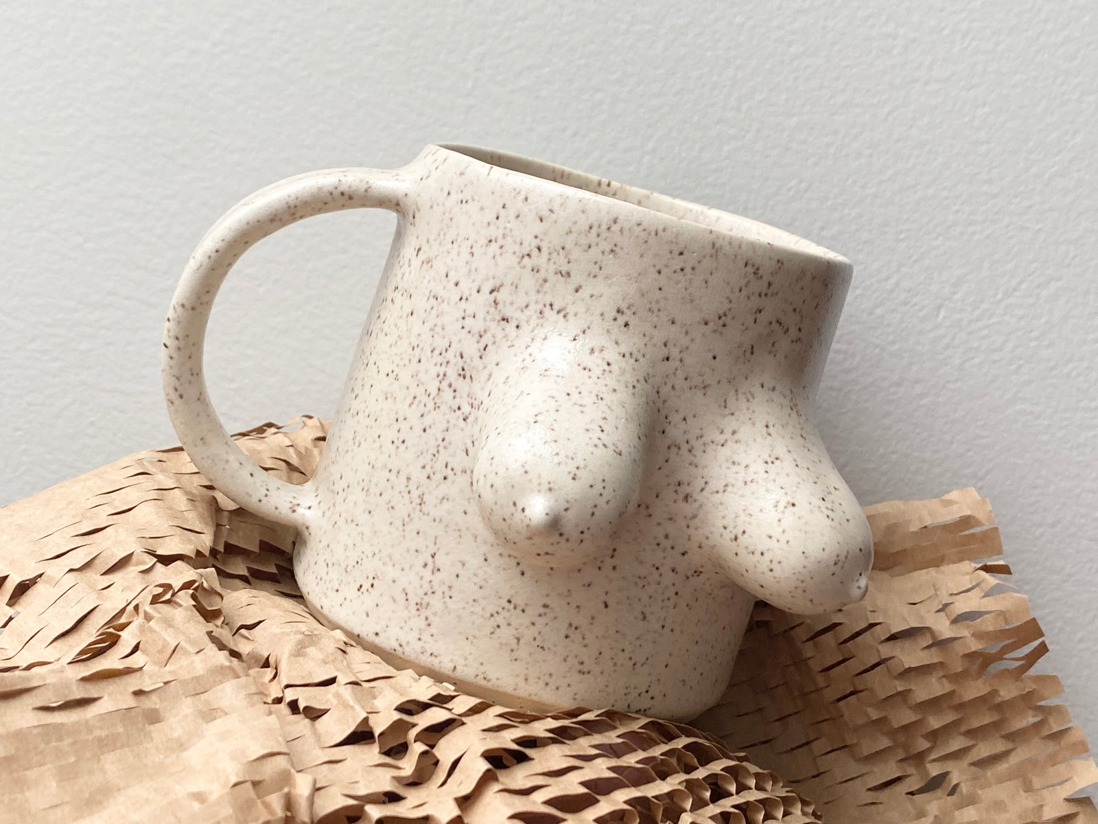 Ceramic Boob Mug