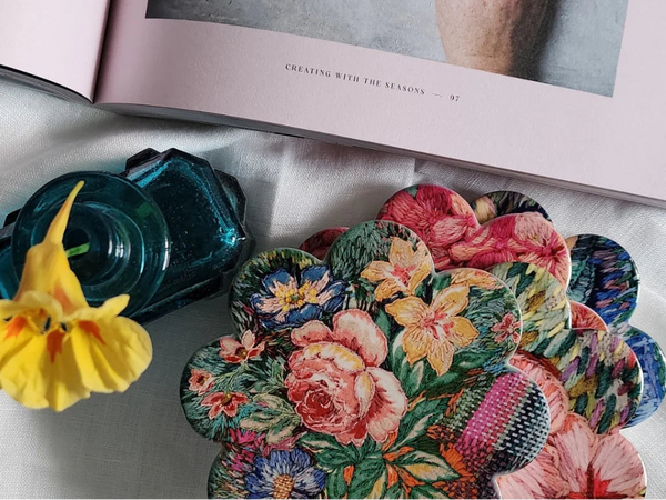 Ceramic Coasters set 4 - Meadow