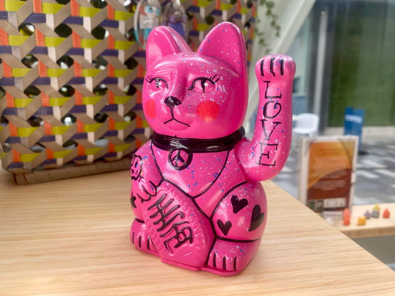 Pinky Tings Lucky Cat