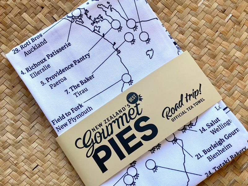 NZ's Best Gourmet Pies Teatowel