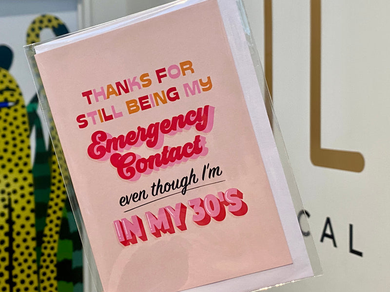 Card - Emergency Contact