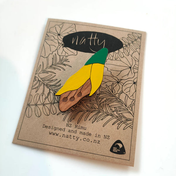 Natty Kowhai Brooch