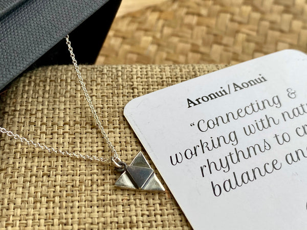 Aronui Pendant - silver