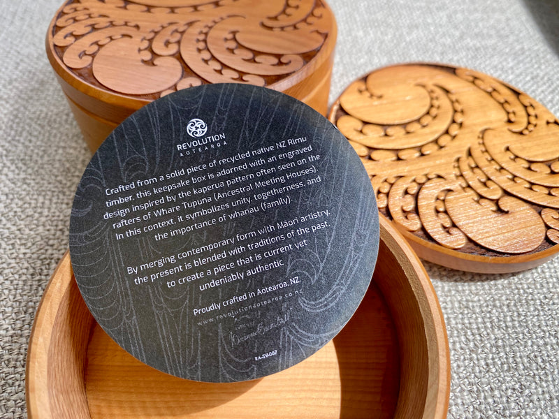 Papa Huia Box - Pitau