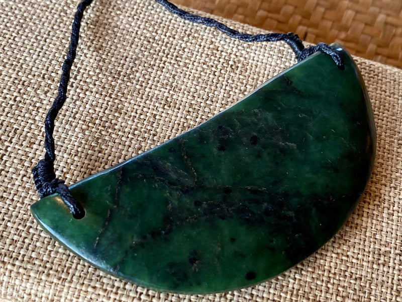 NZ Pounamu Large Breastplate pendant