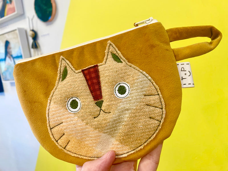 Fabric Cat Purse