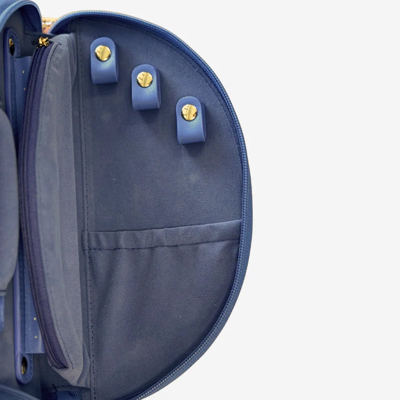 Velvet Jewellery Case - Rivers and Roads