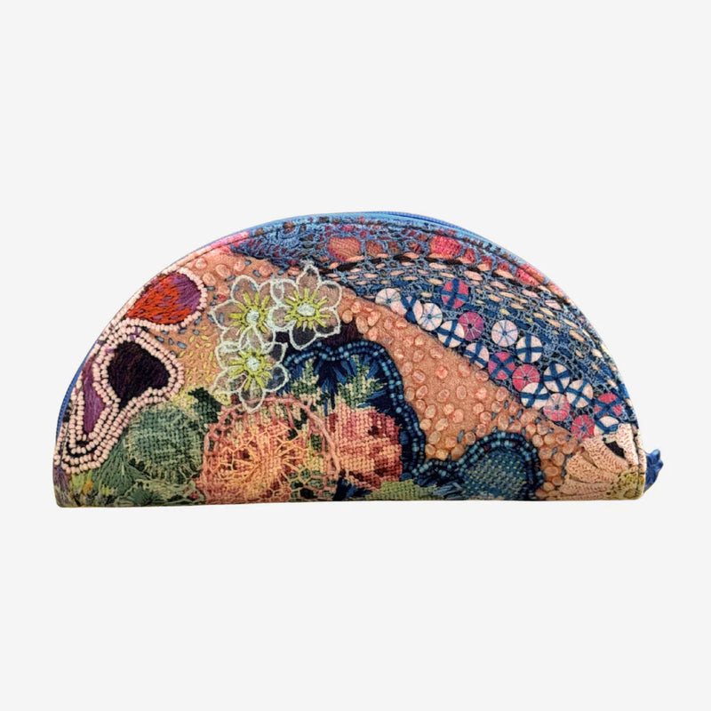 Velvet Jewellery Case - Rivers and Roads