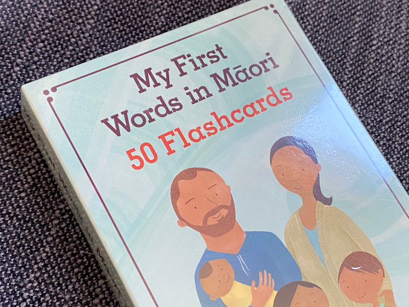 My First Words in Māori Flashcards set