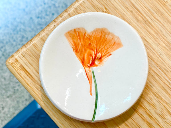 Ceramic Nasturtium Dish