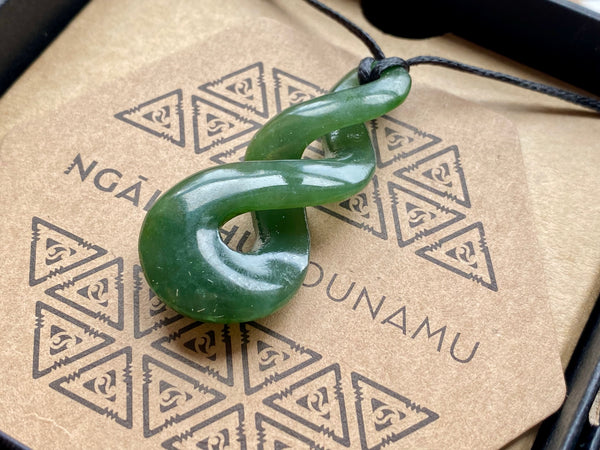 Ngāi Tahu Double Rau Kumara Pendant Large