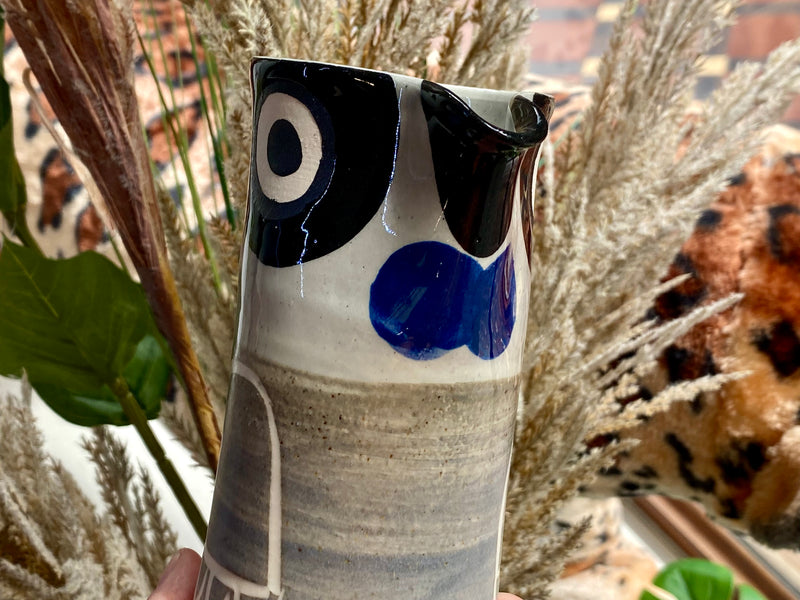 Ceramic Native Bird vase/jug