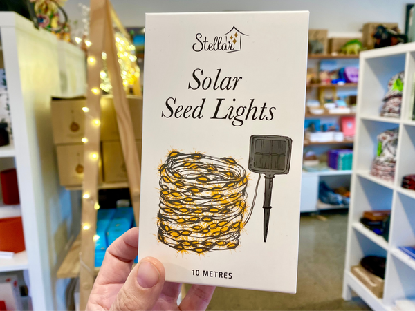 Solar Seed Lights String 10m