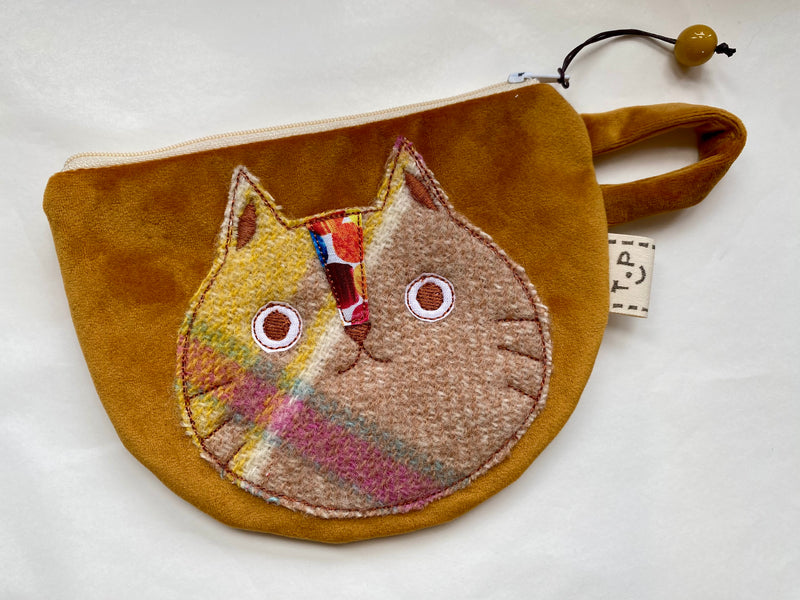 Fabric Cat Purse