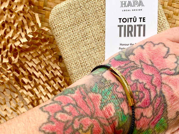 Toitū Te Tiriti Bracelet