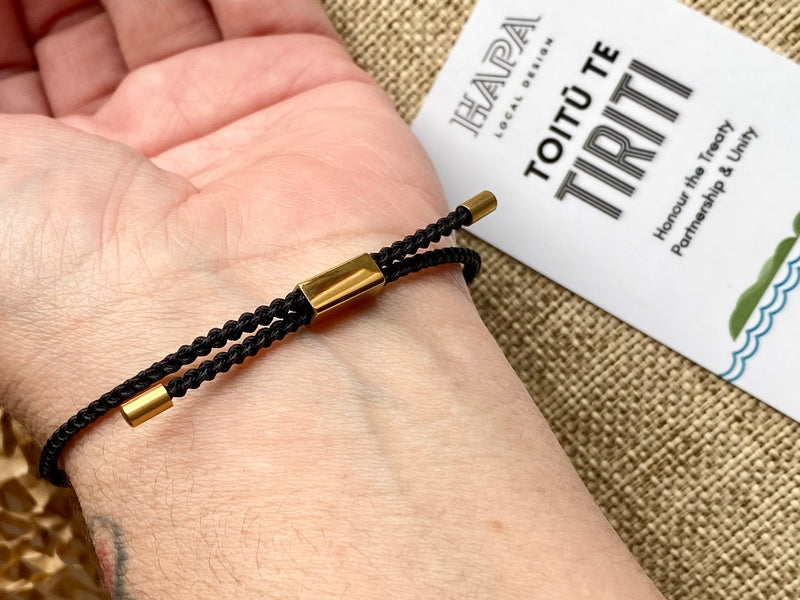 Toitū Te Tiriti Bracelet