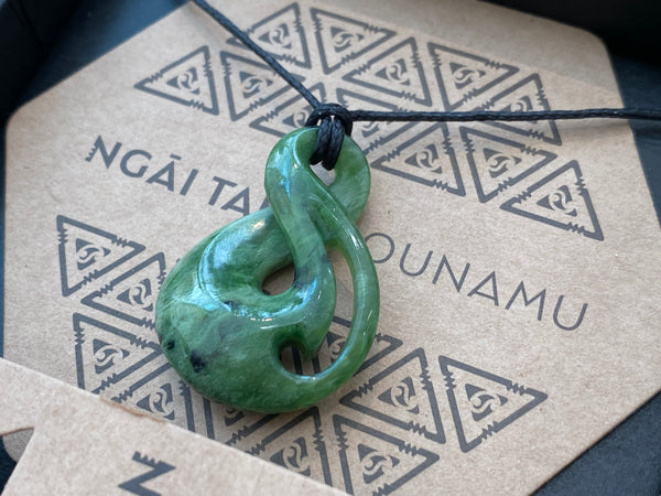 Ngāi Tahu Rau Kumara Koru Pendant