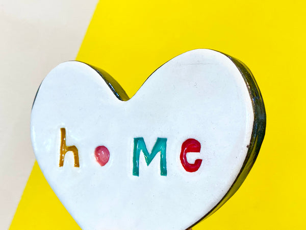 Home Heart wall tile